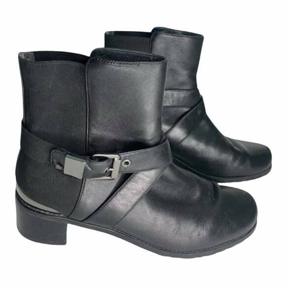 Stuart Weitzman Shoes - Stuart Weitzman Manlow Buckled Ankle Bootie